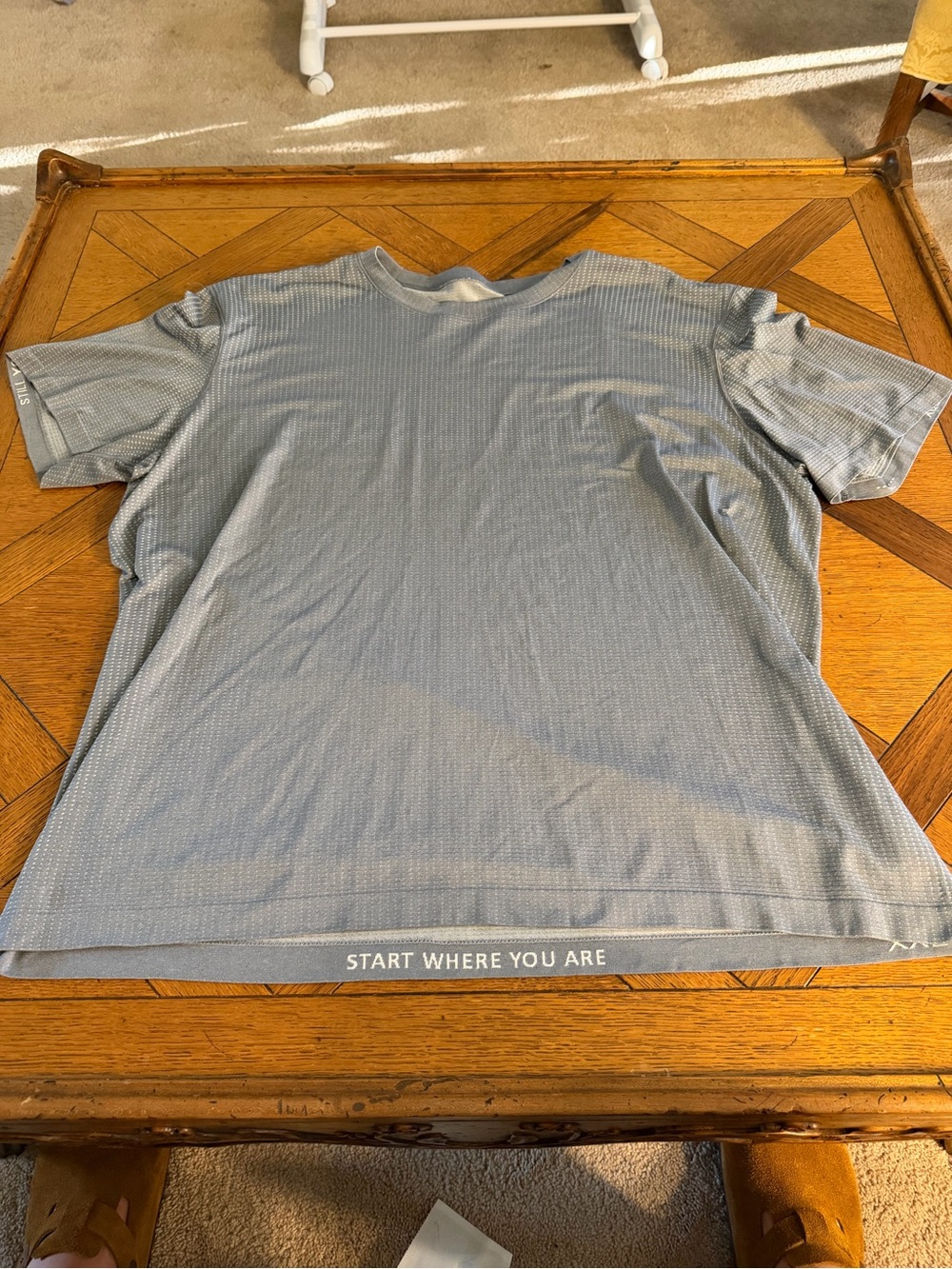 Lululemon Metal Vent Tech Shirt Men’s XXL Gray Short Sleeve Running Training